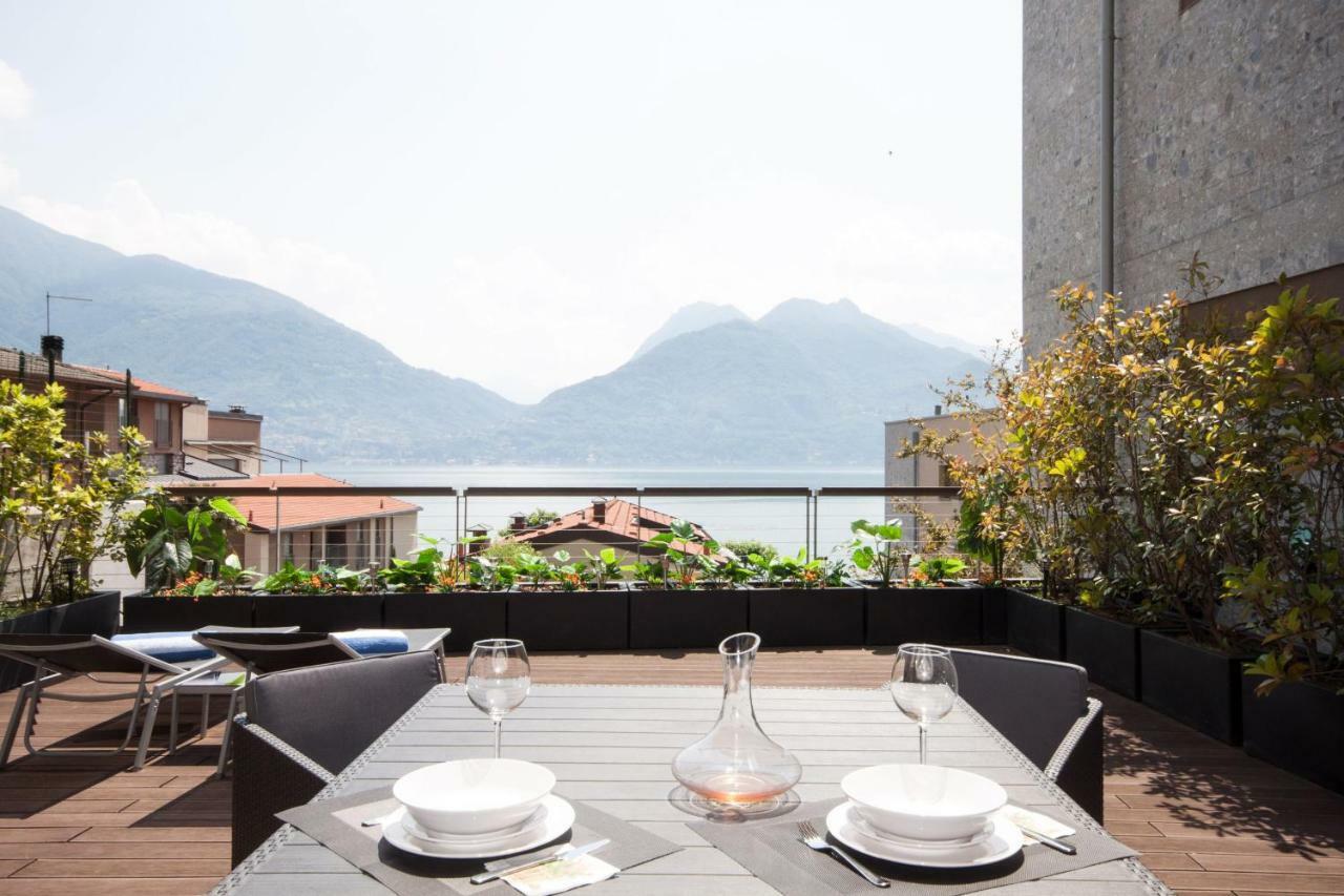 Terrazza Sul Lago - Acquaseria, San Siro By Lovecomo Bagian luar foto