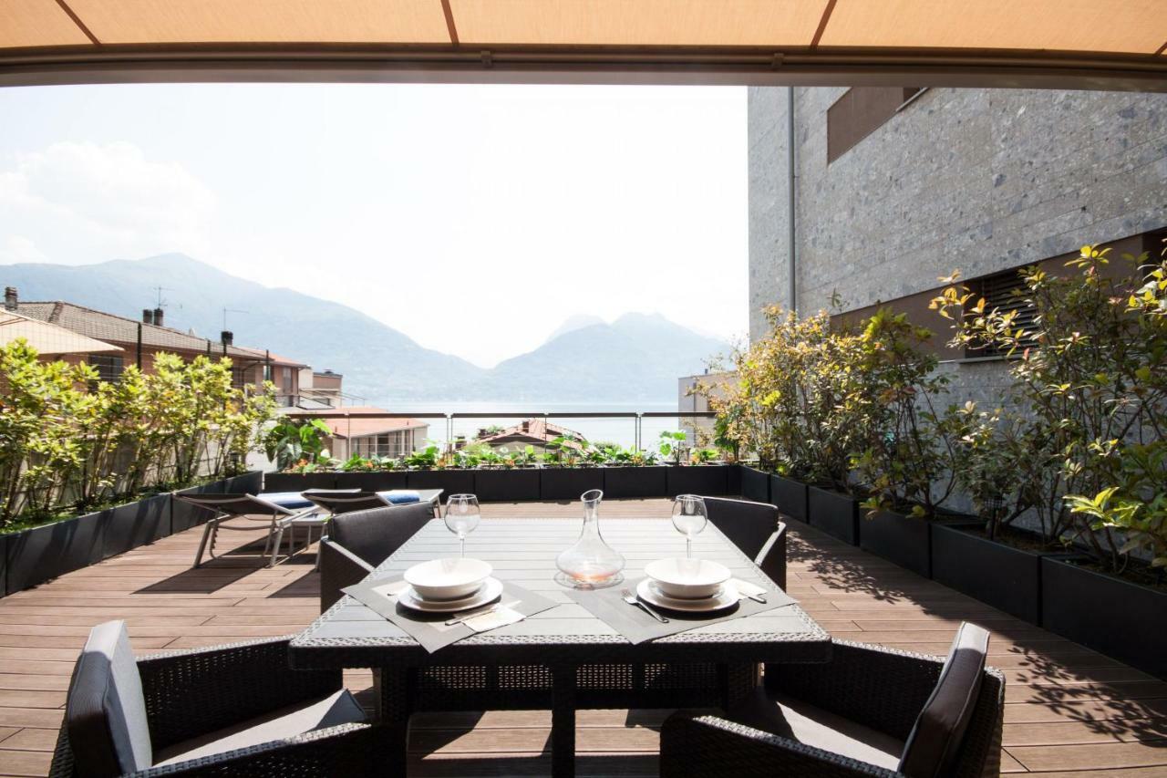 Terrazza Sul Lago - Acquaseria, San Siro By Lovecomo Bagian luar foto